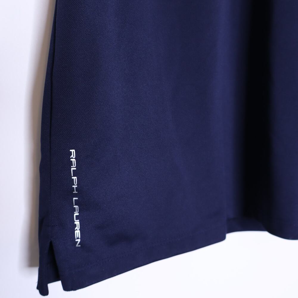 Sleeveless Polo Top in Navy - Picture 6 of 14